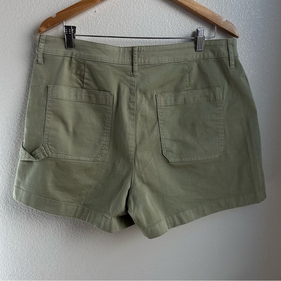 J. Crew | Olive Green Fair Trade Foundry Chino Shorts - Picture 4 of 11